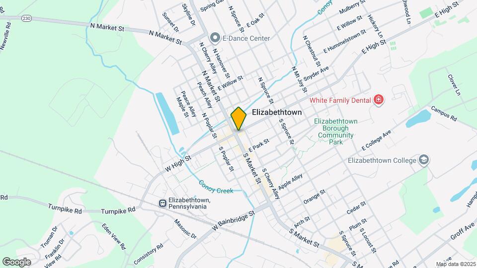 1 S Market St Map and Location Details