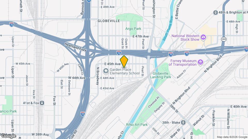 4456 Grant St Map and Location Details