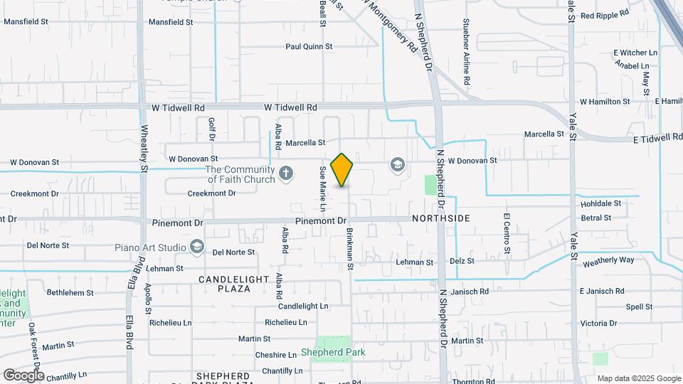 5233 Brinkman St Map and Location Details