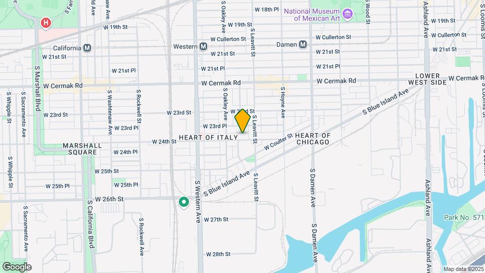 2224 W 24th St, Unit Apt 1 Map and Location Details