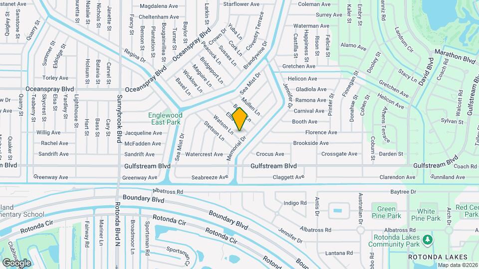 7438 Watson Ln Mapa y Detalles de la Ubicación