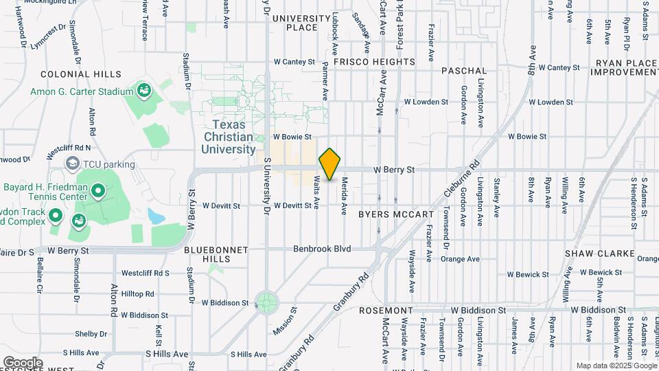 3129 Lubbock Ave Map and Location Details