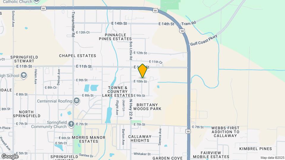 5113 E 10th St Map and Location Details