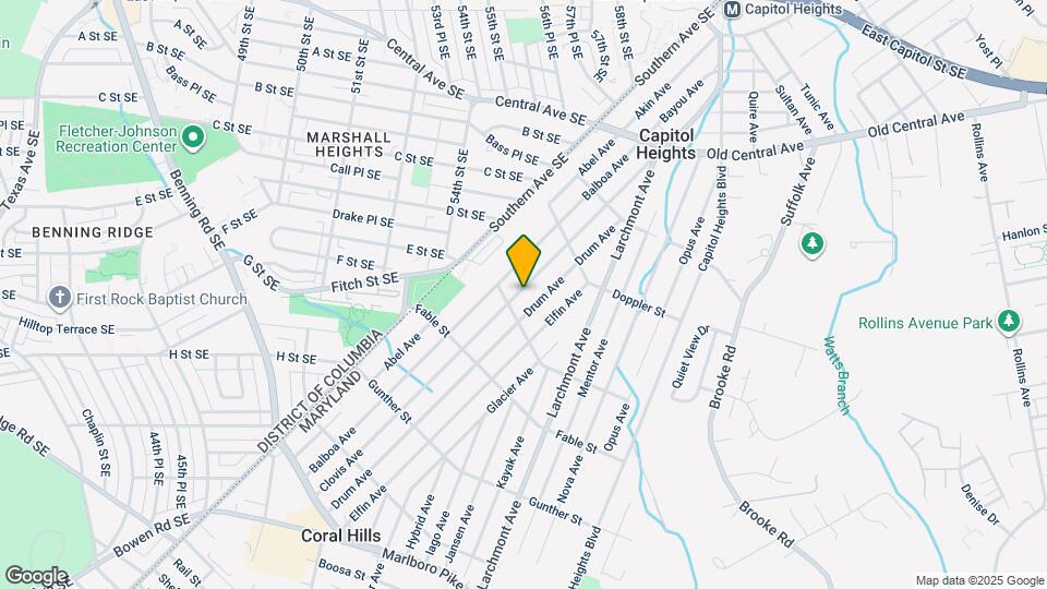 702 Clovis Ave Mapa y Detalles de la Ubicación