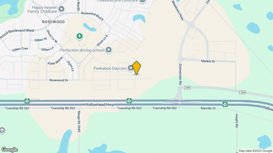 2901 Rosewood Dr Map and Location Details