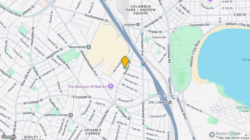 151 Boston St, Unit 1 Map and Location Details