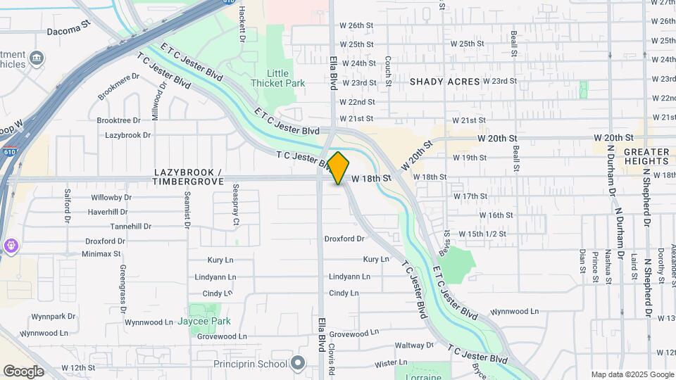 1607 Willowby Dr Map and Location Details