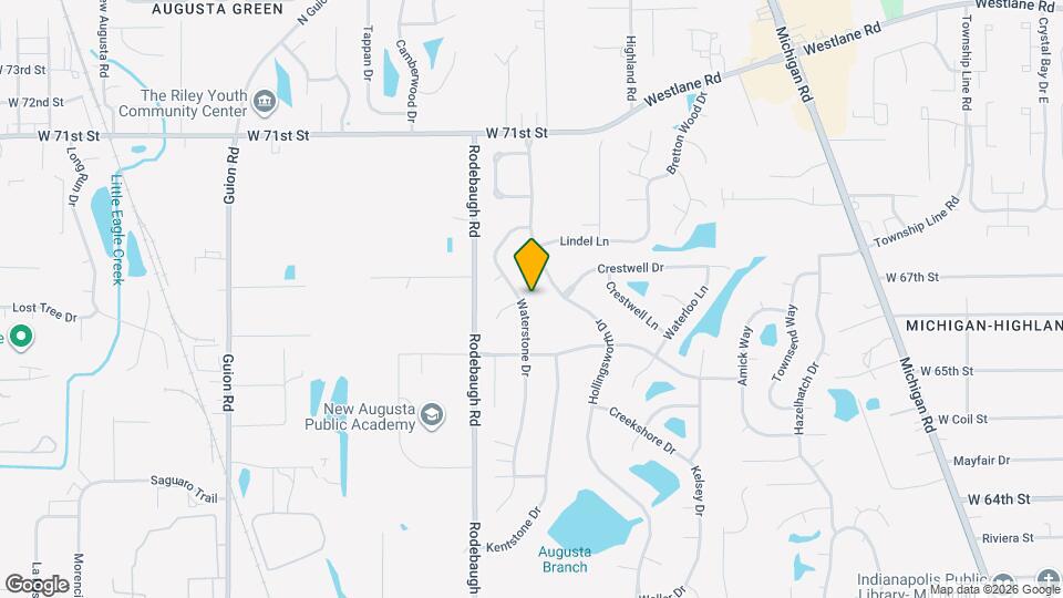 6727 Waterstone Dr Map and Location Details