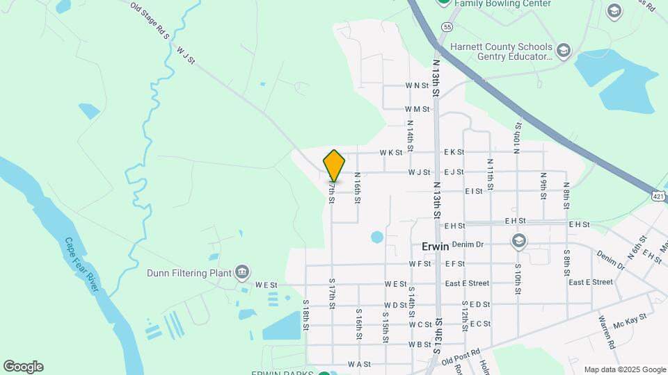 410 W I St Map and Location Details