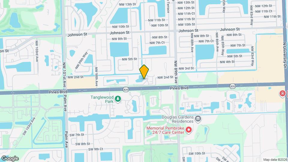 9220 NW 1st St Map and Location Details