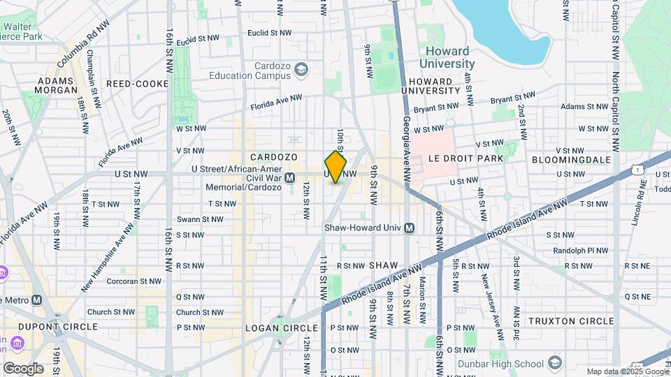 1920 10th St NW Map and Location Details