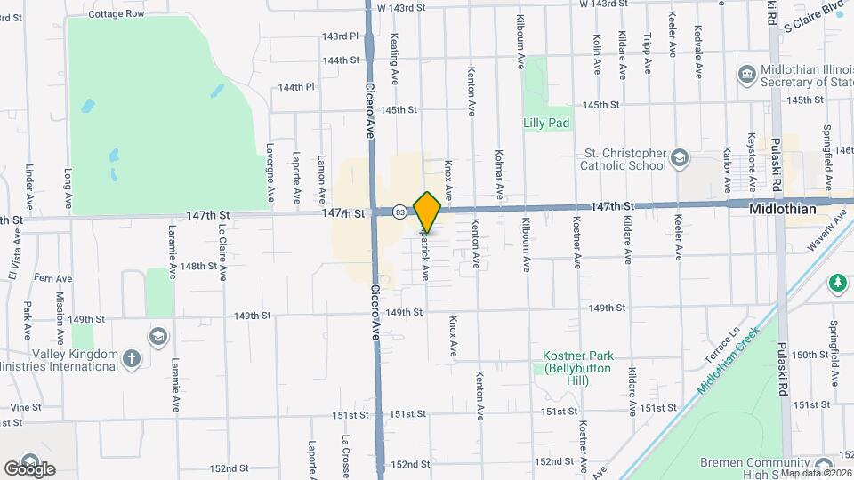 14723 Kilpatrick Ave Map and Location Details