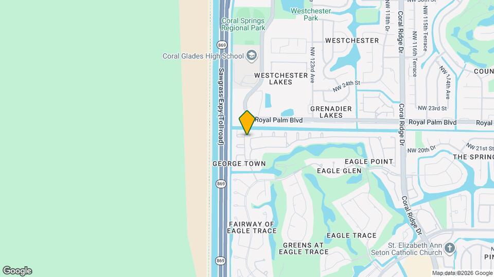 2065 NW 127th Terrace Map and Location Details