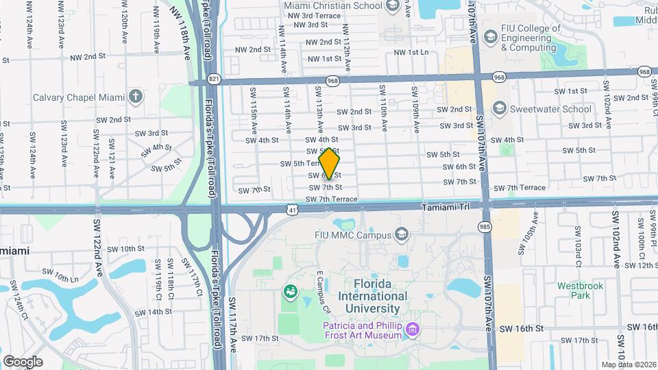 687 SW 113th Ave Mapa y Detalles de la Ubicación