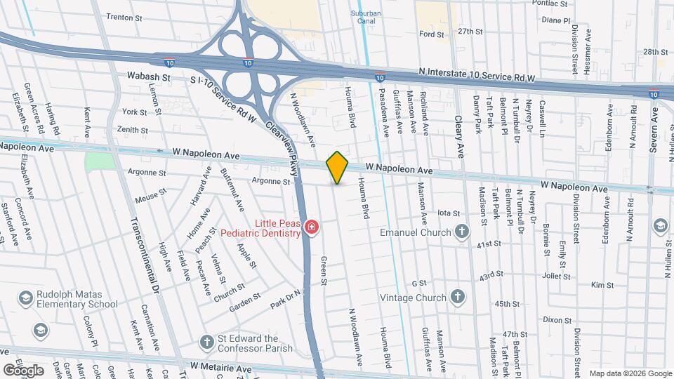 2013 N Woodlawn Ave Mapa y Detalles de la Ubicación