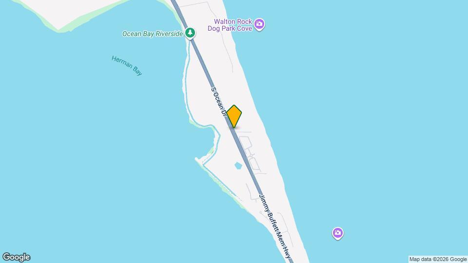 7400 S Ocean Dr Map and Location Details