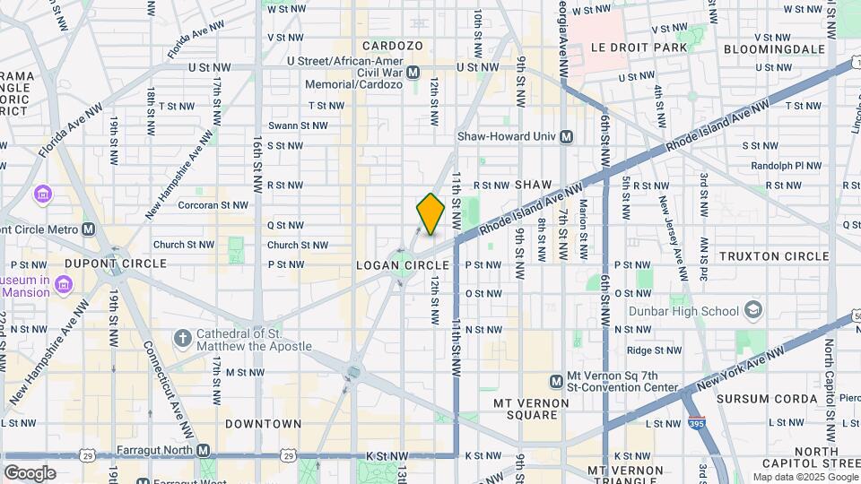 1510 12th St NW Map and Location Details