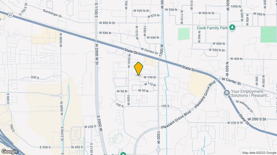 1556 W 140 N Map and Location Details