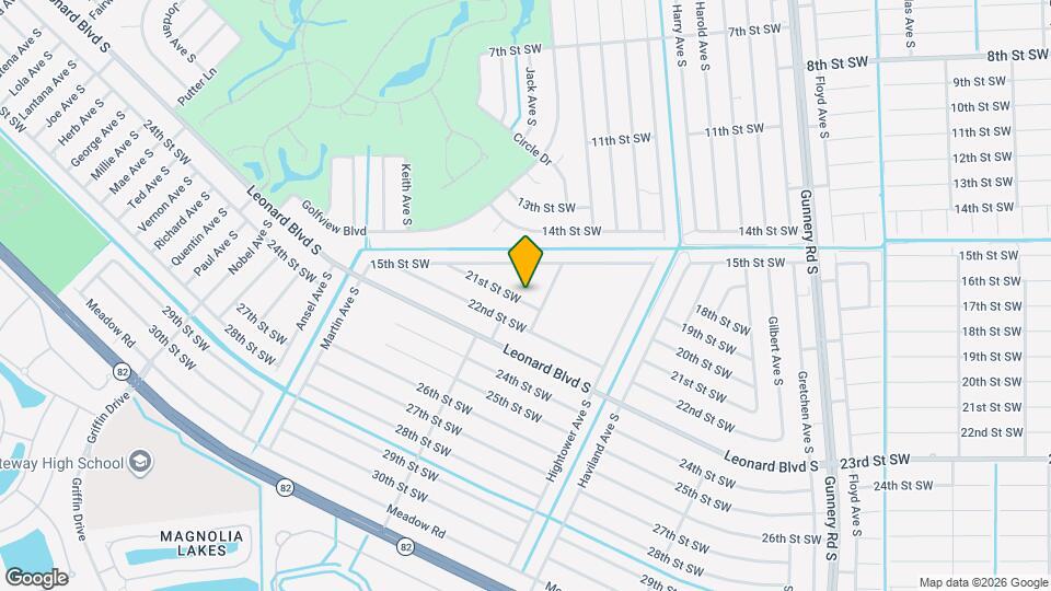 4708 21st St SW Map and Location Details