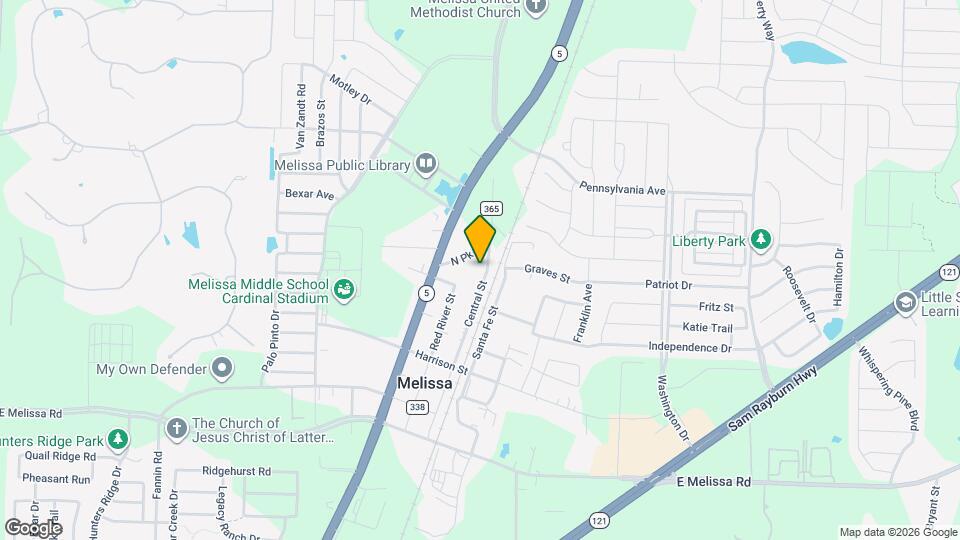 3211 N Central St Map and Location Details