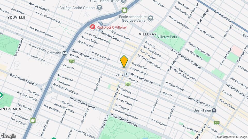 571 Jarry Rue E Map and Location Details