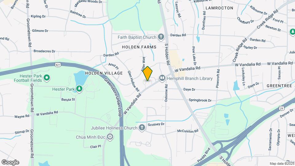2326 W Vandalia Rd, Unit F Map and Location Details
