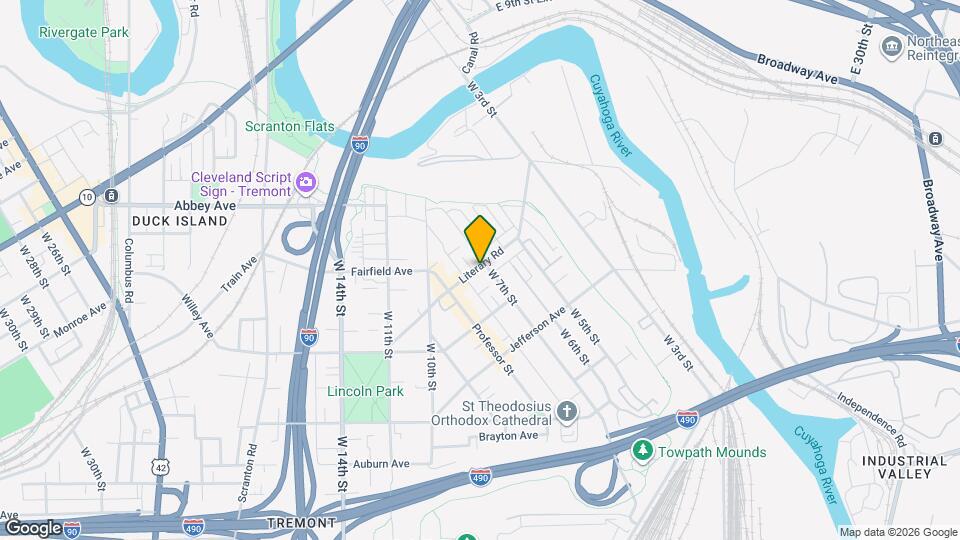 2200 W 7th St Mapa y Detalles de la Ubicación