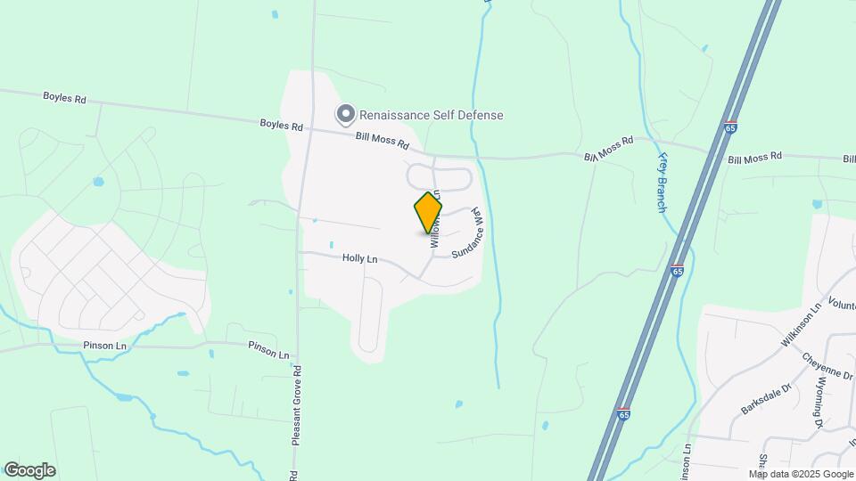 121 Willowleaf Ln Map and Location Details