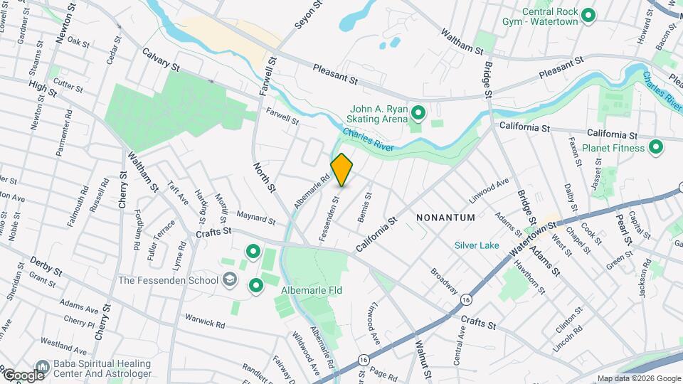 77 Fessenden St Map and Location Details