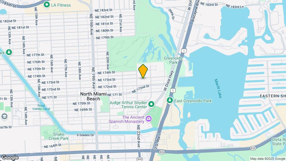 2244 NE 173rd St Map and Location Details