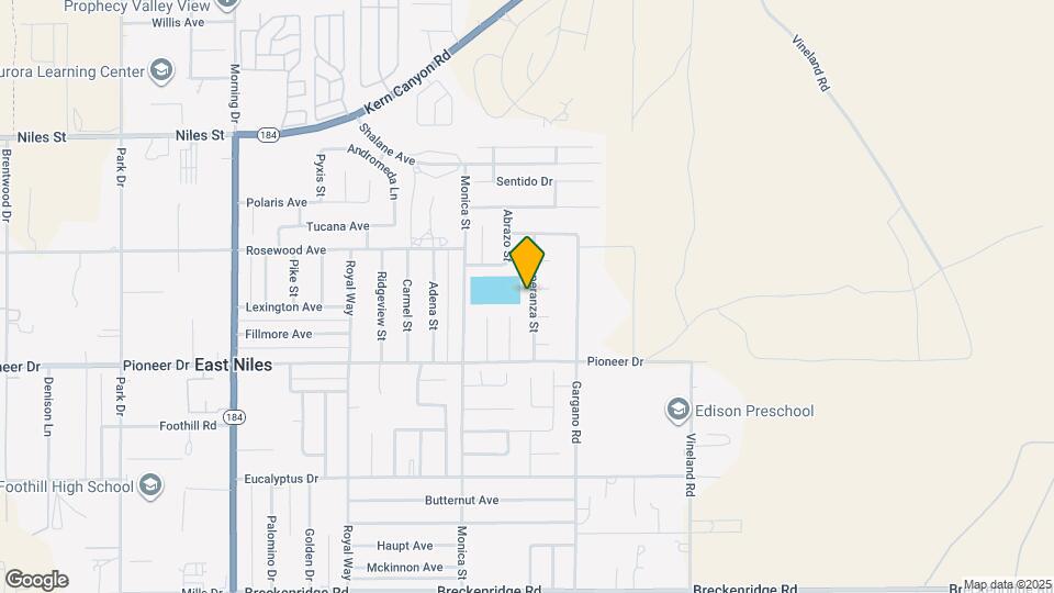 1414 Esperanza St Map and Location Details