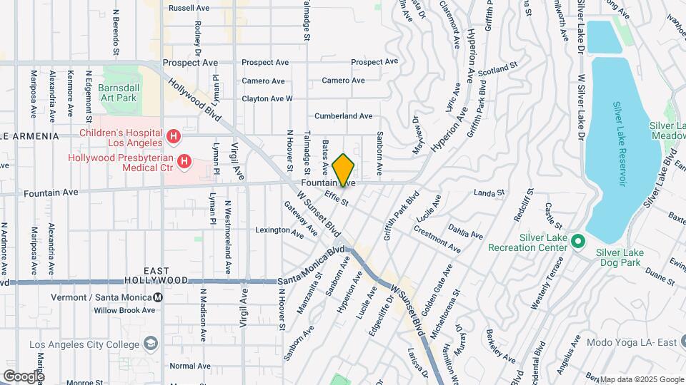 1221 Myra Ave Map and Location Details