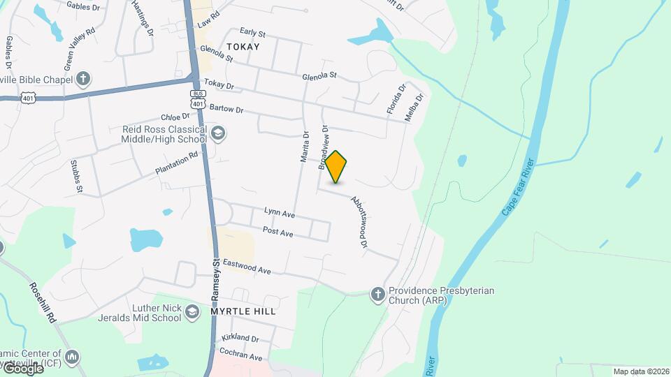 321 Abbottswood Dr Map and Location Details