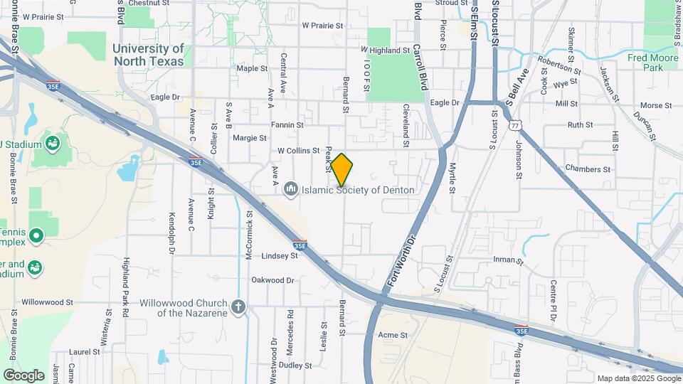 908 Greenlee St Map and Location Details