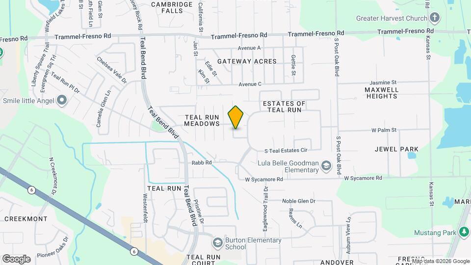 4019 Teal Run Meadows Dr Map and Location Details