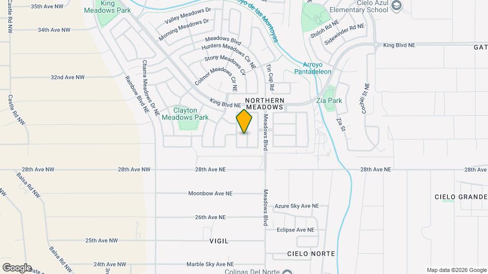 3019 Glorieta Meadows Dr NE Map and Location Details