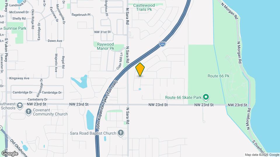 10509 NW 25th St Map and Location Details