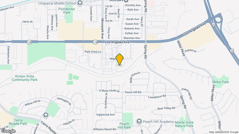 4705 Dartmoor Ct Mapa y Detalles de la Ubicación