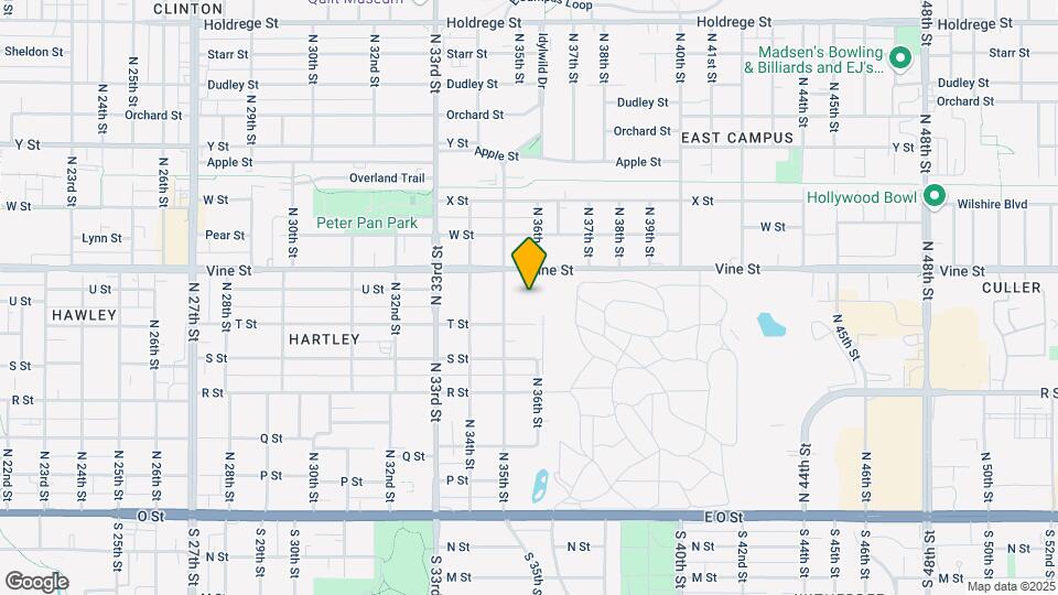 3535 Vine St Map and Location Details
