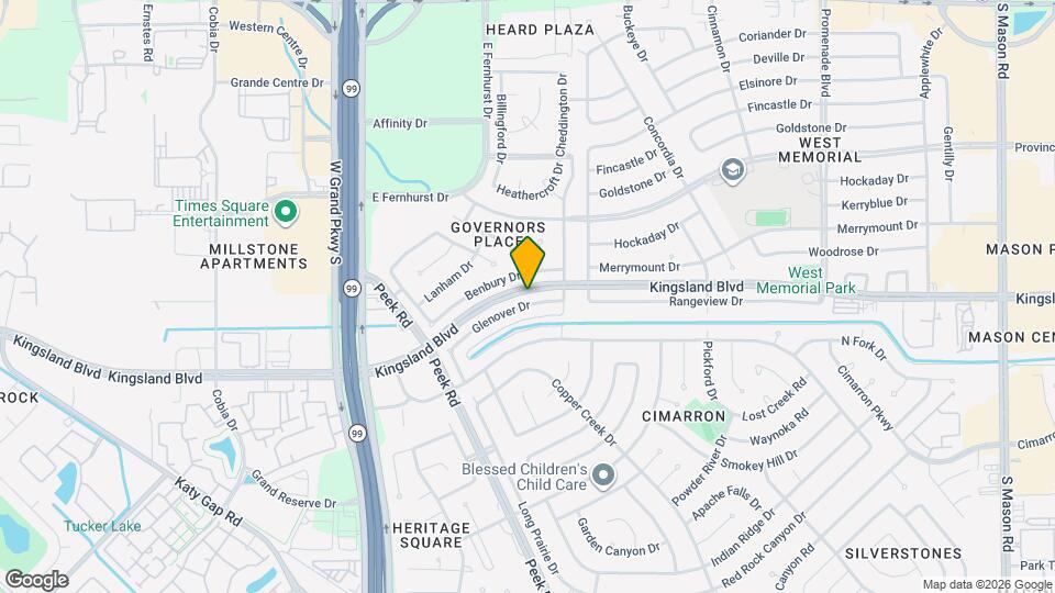 22922 Glenover Dr Map and Location Details
