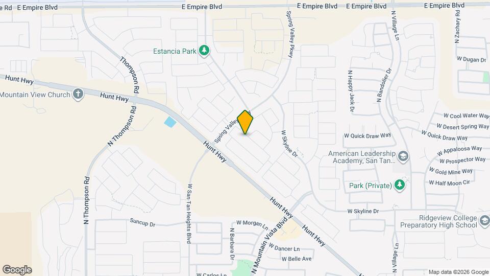 3483 W Verde River Rd Map and Location Details