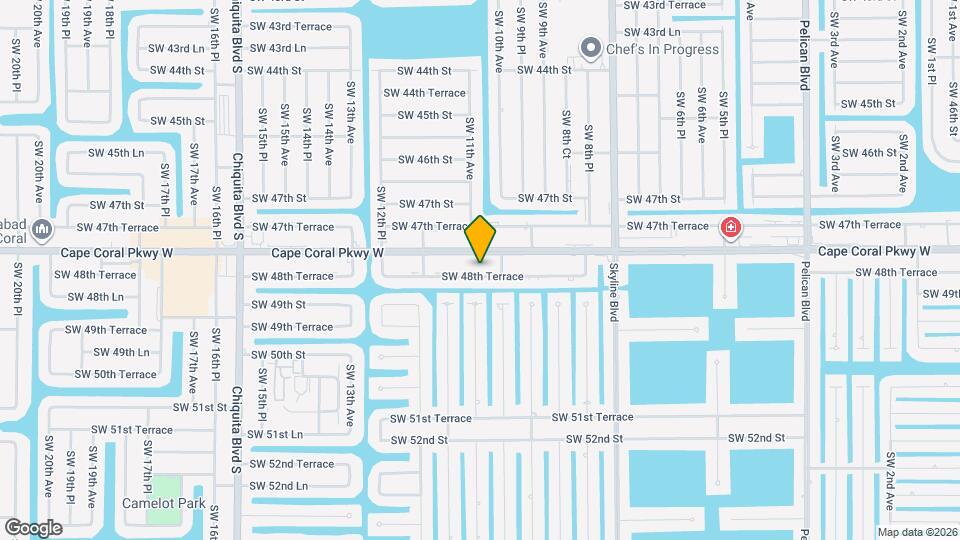 1015 SW 48th Terrace Map and Location Details