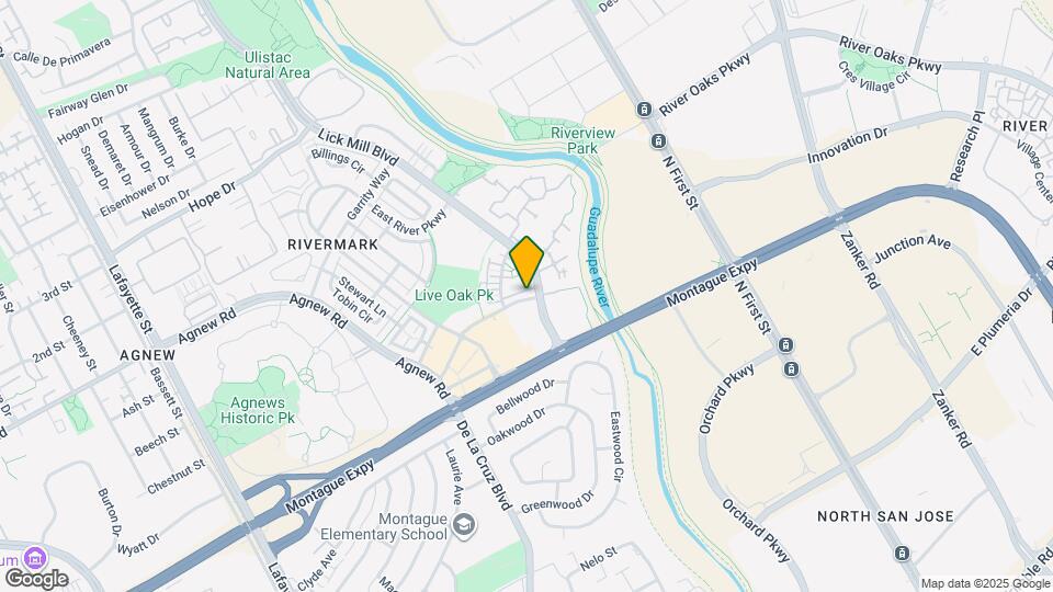 547 Moreland Way Map and Location Details