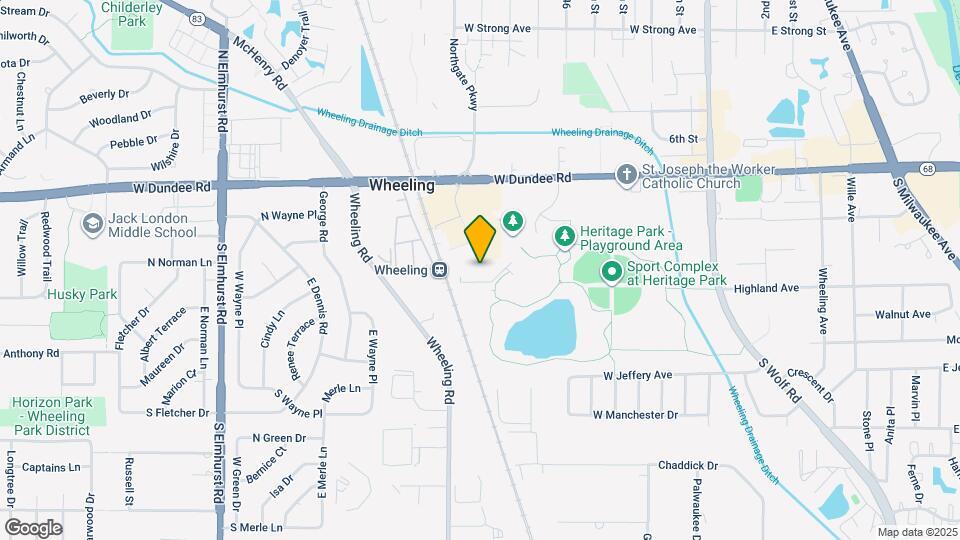 One Wheeling Town Center Map and Location Details