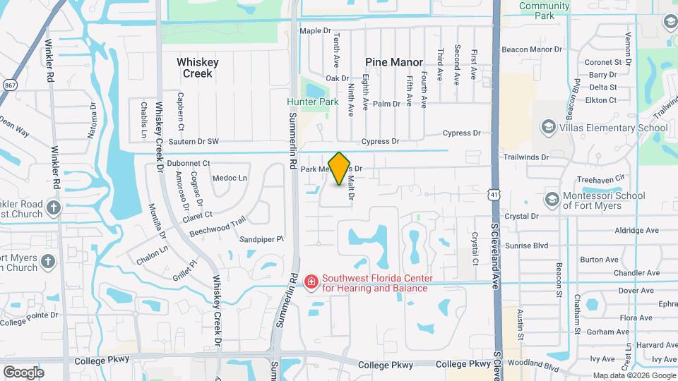 4033 Sandlewood Ln Map and Location Details