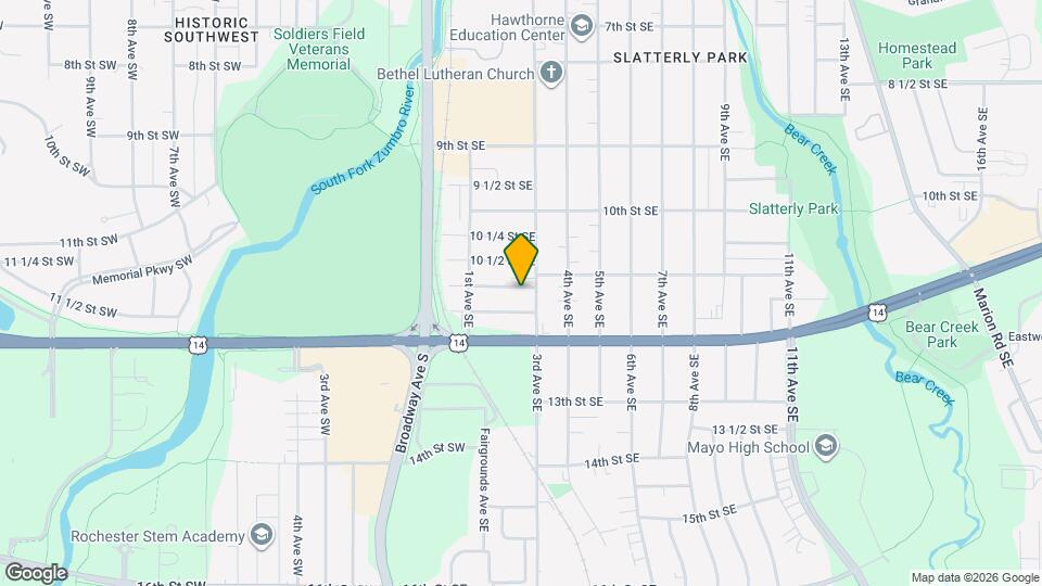 226 11th St SE Map and Location Details