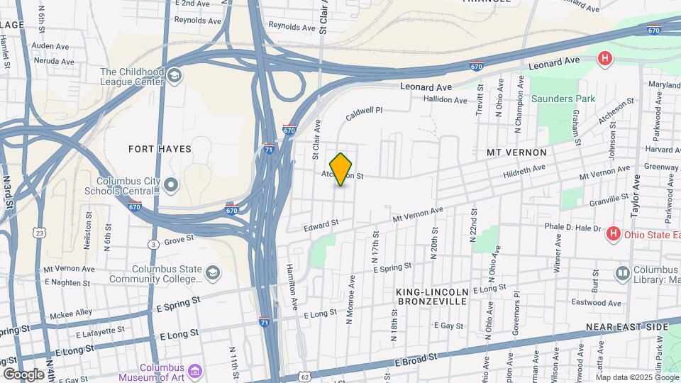 392-394-394 N Garfield Ave Map and Location Details