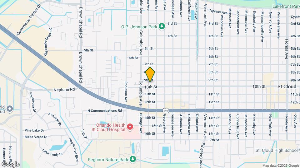 921 Montana Ave Map and Location Details