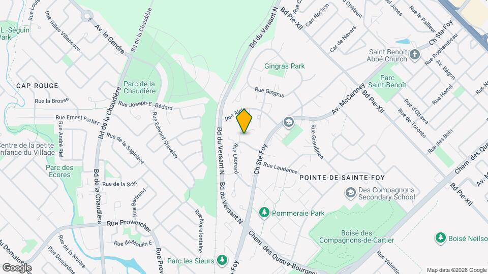 785 Léonard Rue Map and Location Details