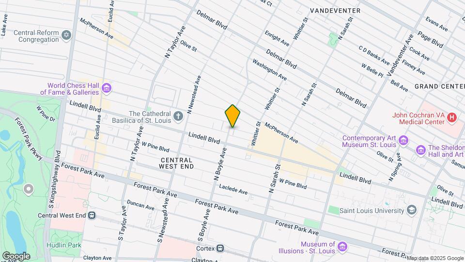 4256 Maryland Ave Map and Location Details